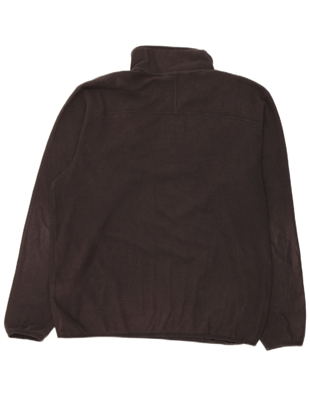The North Face Pull polaire à col zippé pour homme Large Noir Polyester