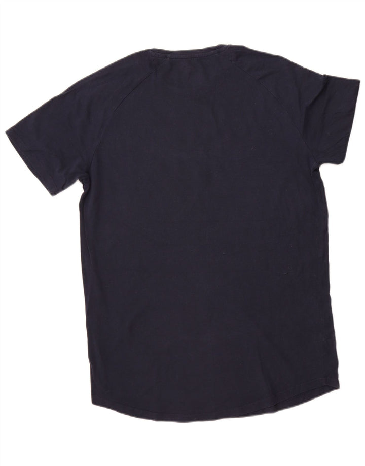 JACK & JONES T-Shirt Homme Bleu Marine Moyen Coton