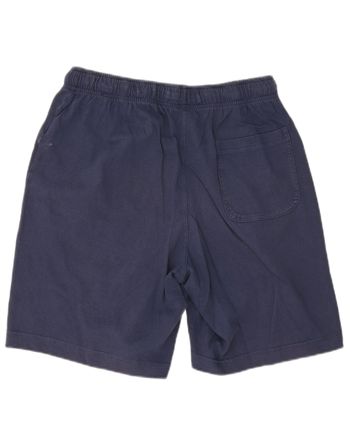 Nike Short de sport en coton bleu marine moyen pour homme