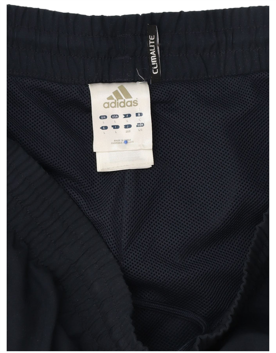 Adidas Pantalon de survêtement Climalite pour homme Large Bleu marine Polyester