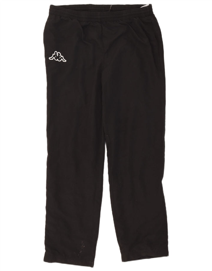 Kappa Pantalon de Survêtement Homme Large Noir Polyester