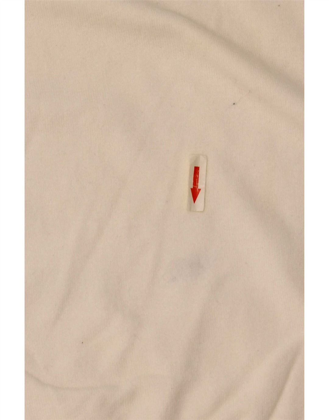 Zara Pull Col V Homme Blanc Cassé Moyen Coton