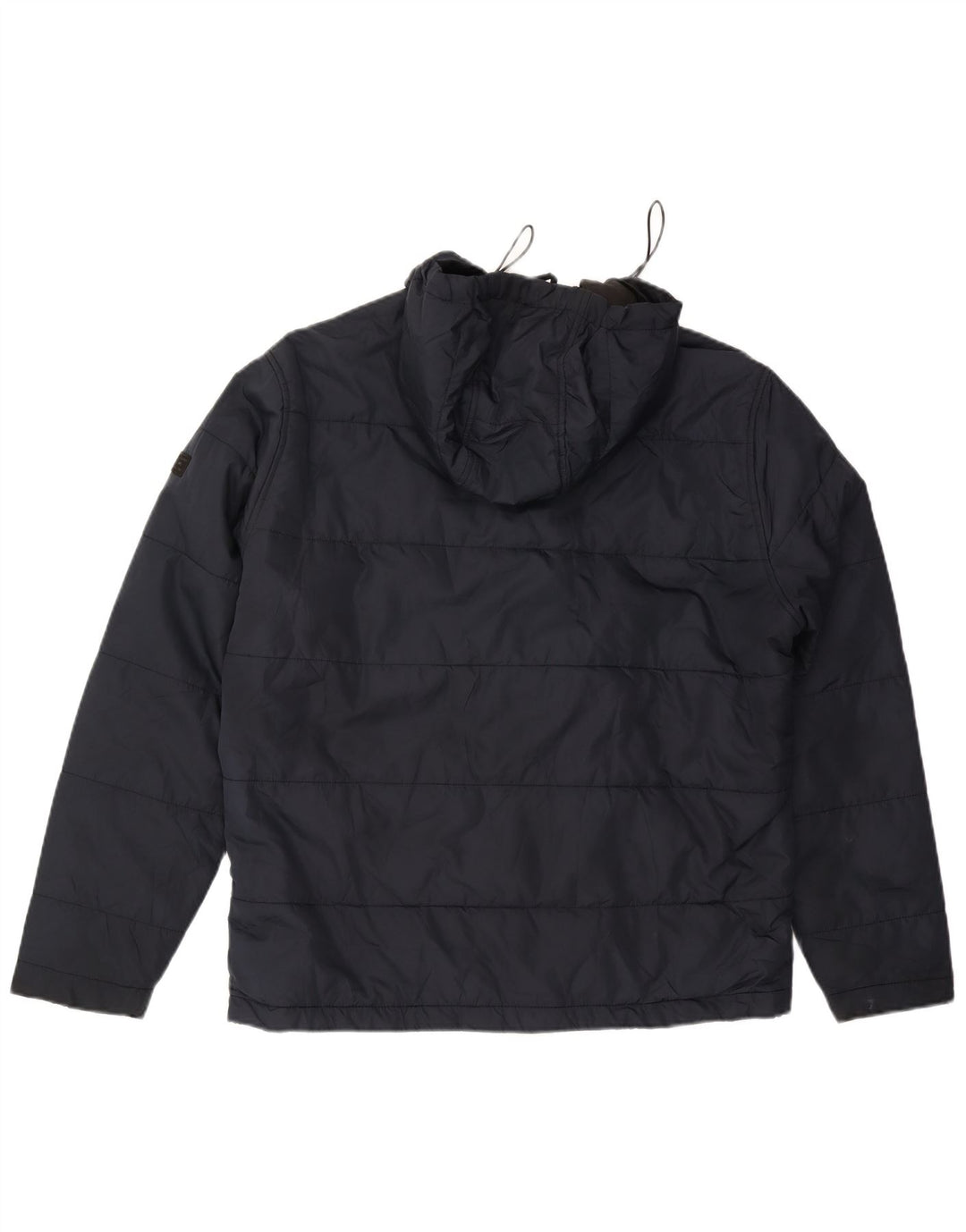 Jack & Jones Veste matelassée à capuche pour homme UK 42 XL Bleu marine Polyester