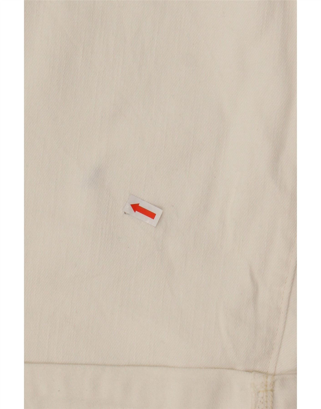 Levi's Short En Jean Femme US 10 Large W30 Blanc Cassé