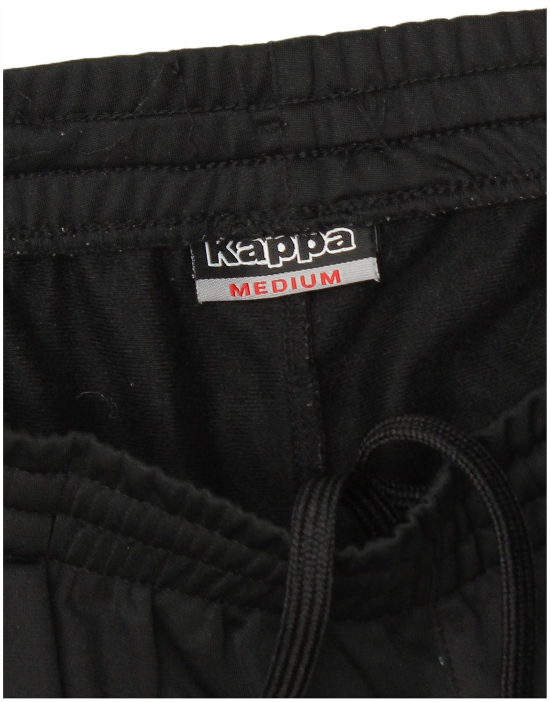 Kappa Pantalon de survêtement pour homme Noir moyen Polyester