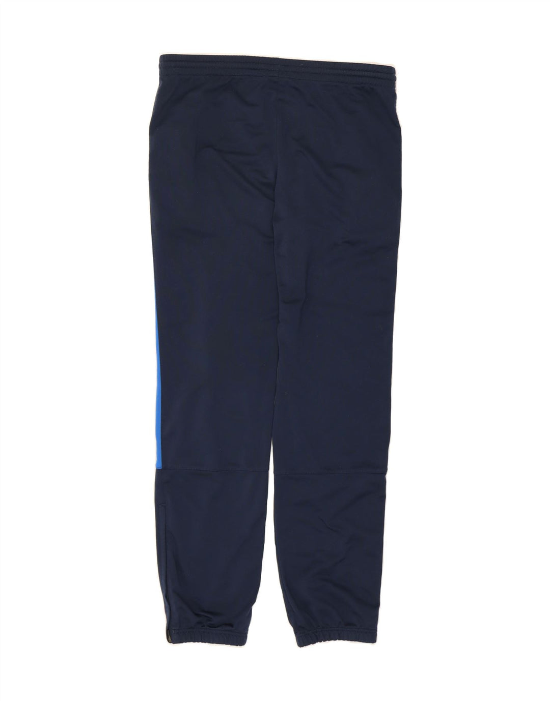 NIKE Mens Tracksuit Trousers Joggers Small Navy Blue Colourblock Polyester Vintage Nike and Second-Hand Nike from Messina Hembry 