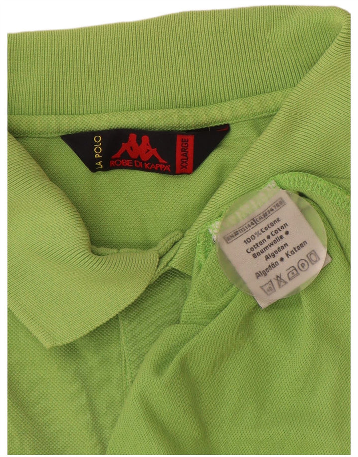 KAPPA Polo Homme 2XL Vert Coton
