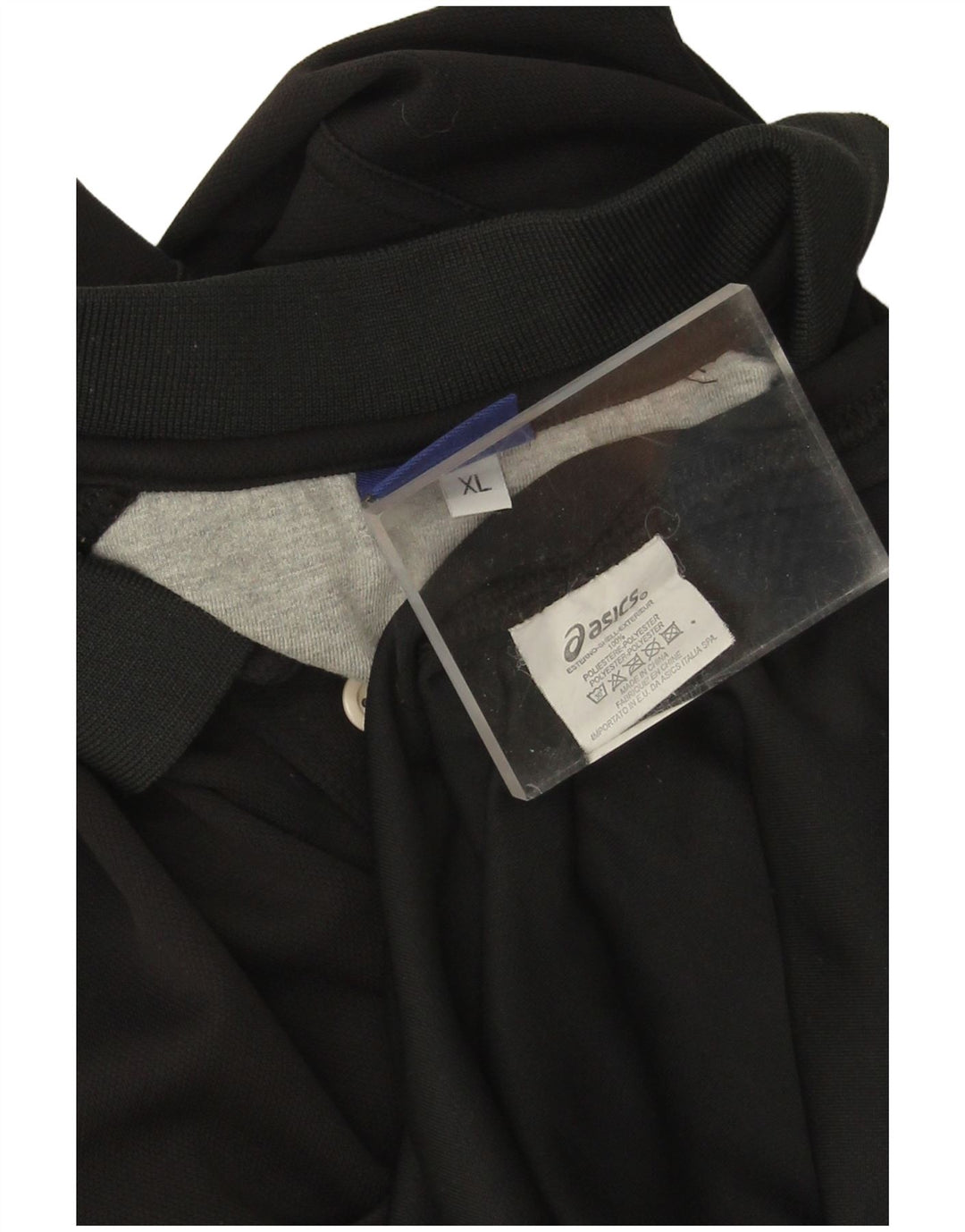 Asics Polo Homme XL Noir Polyester