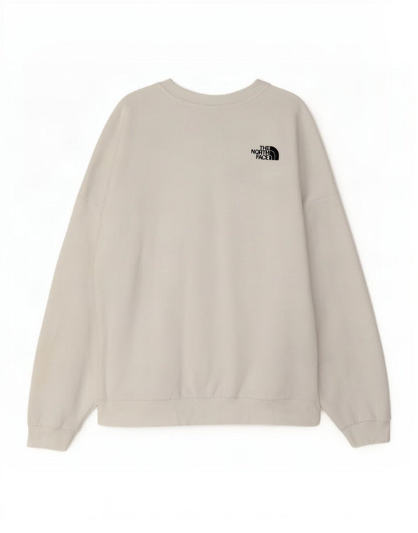 The North Face Sweat-shirt graphique pour femme UK 16 Grand coton blanc