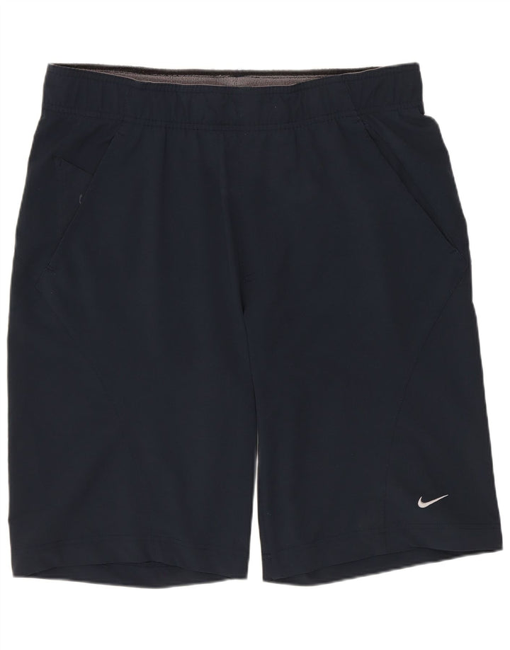 Nike Short de sport pour homme Petit Bleu marine