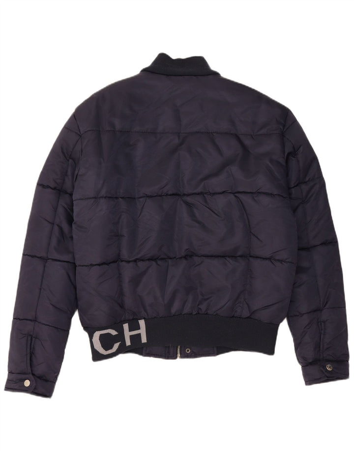 RICHMOND Veste matelassée graphique pour homme UK 38 Bleu marine moyen Polyamide