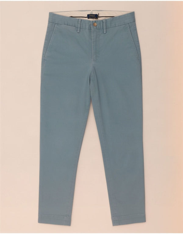 Polo Ralph Lauren Pantalon chino slim pour femme US 2 XS W28 L26 Bleu