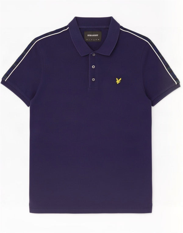 Lyle & Scott Polo Homme Grand Bleu Marine Coton