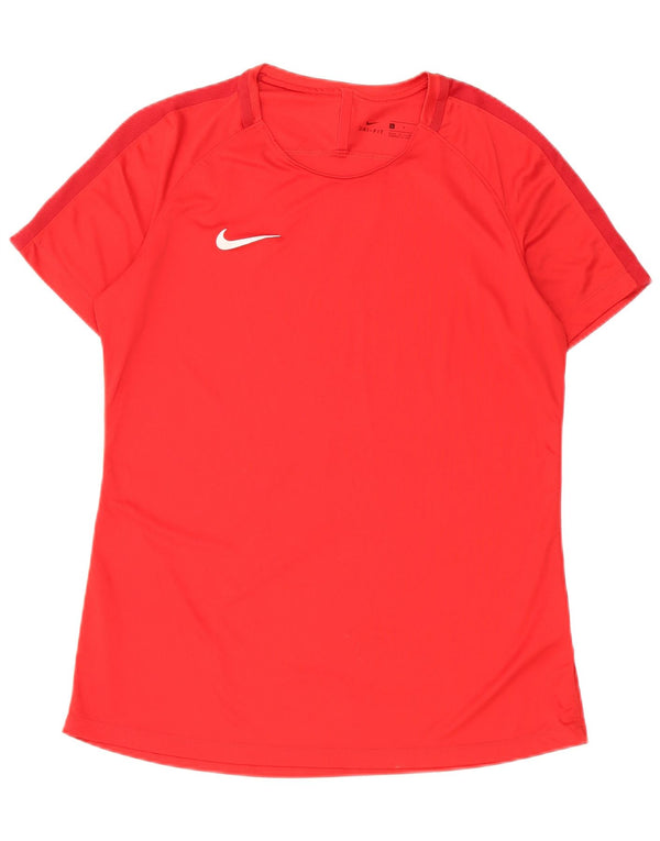 Nike Hommes Dri Fit T-Shirt Haut Large Rouge Polyester