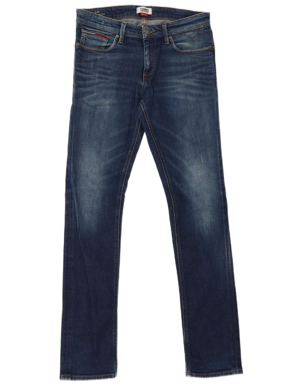 Tommy Hilfiger Jean Slim Scanton Homme W32 L34 Bleu Coton