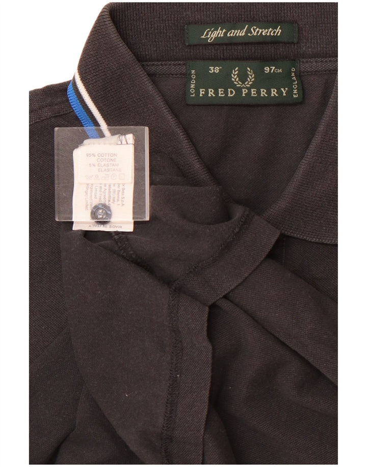 FRED PERRY Polo Homme Petit Noir Coton