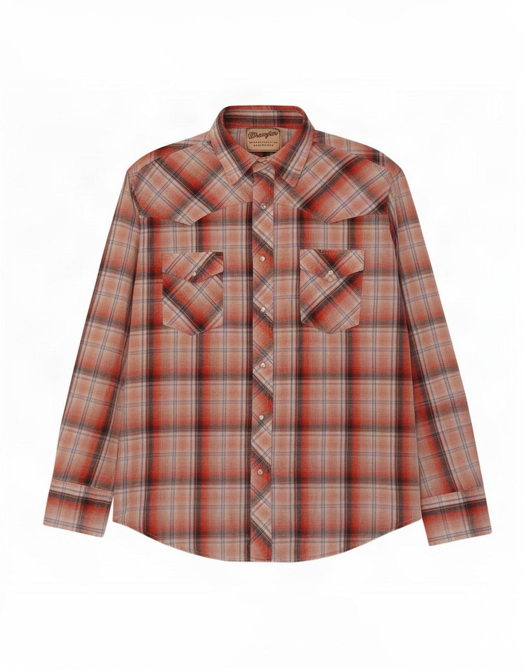 Wrangler Chemise en flanelle pour homme XL à carreaux rouges