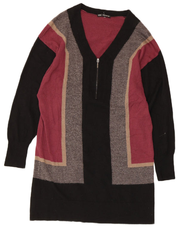 Marks & Spencer Robe pull pour femme UK 44 Medium Noir Colourblock