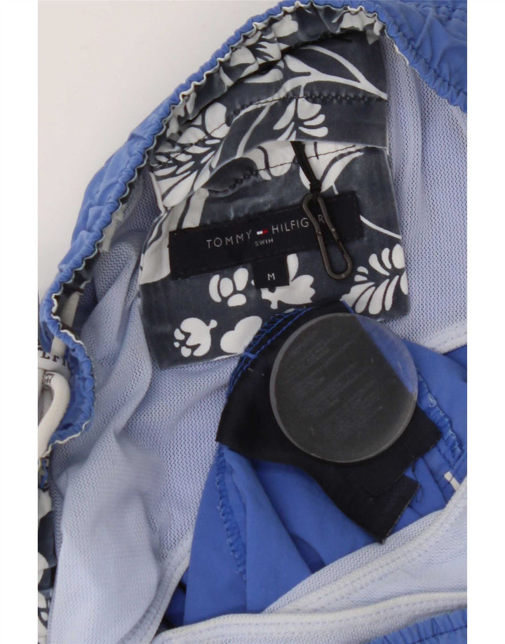Tommy Hilfiger Short de Bain Graphique Homme Nylon Bleu Moyen