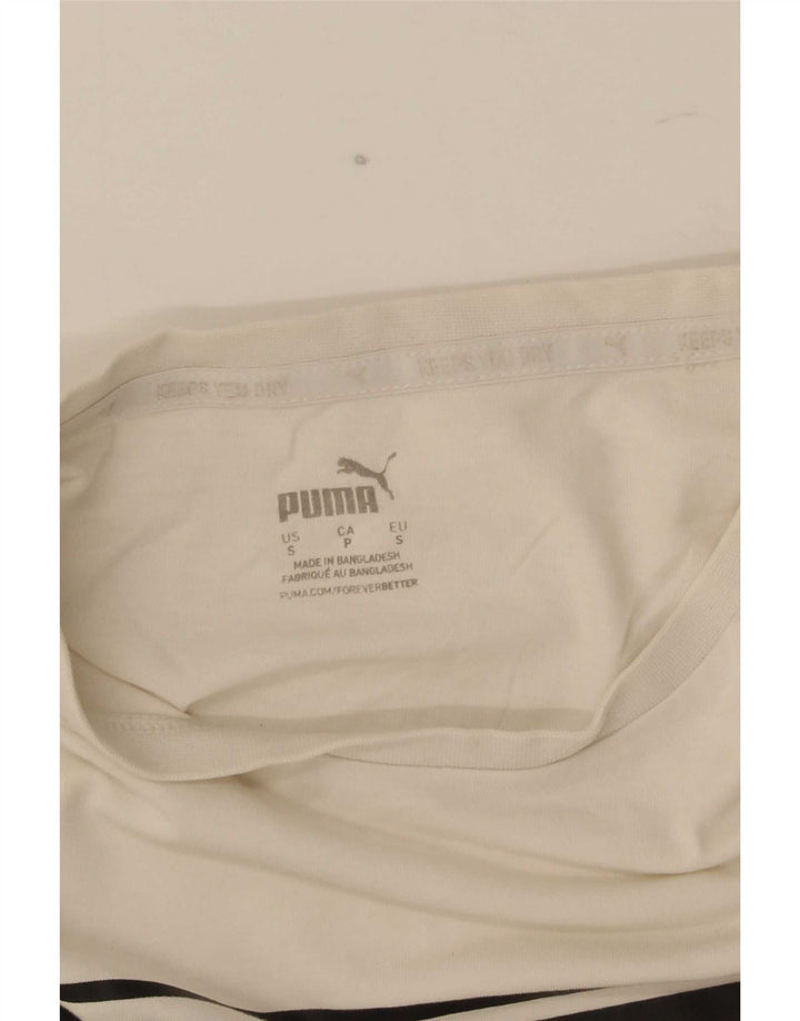 Puma T-Shirt Graphique Homme Petit Blanc
