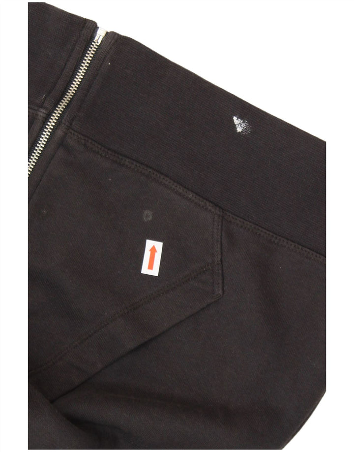 CHAMPION Pull à capuche zippé Heritage Fit pour femme UK 14 Coton noir moyen