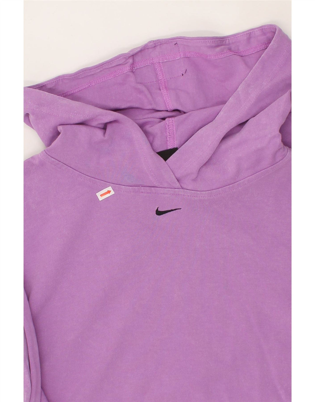 NIKE Womens Oversized Hoodie Jumper UK 14 Medium Purple Vintage Nike and Second-Hand Nike from Messina Hembry 