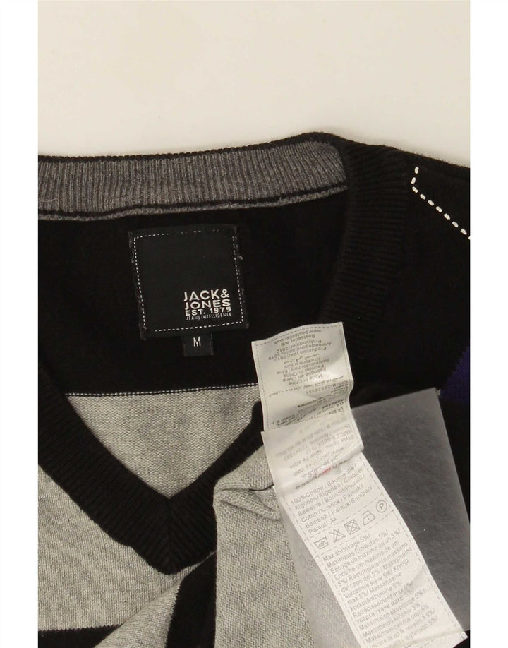 Jack & Jones Pull Col V Homme Multicolore Argyle/Diamond