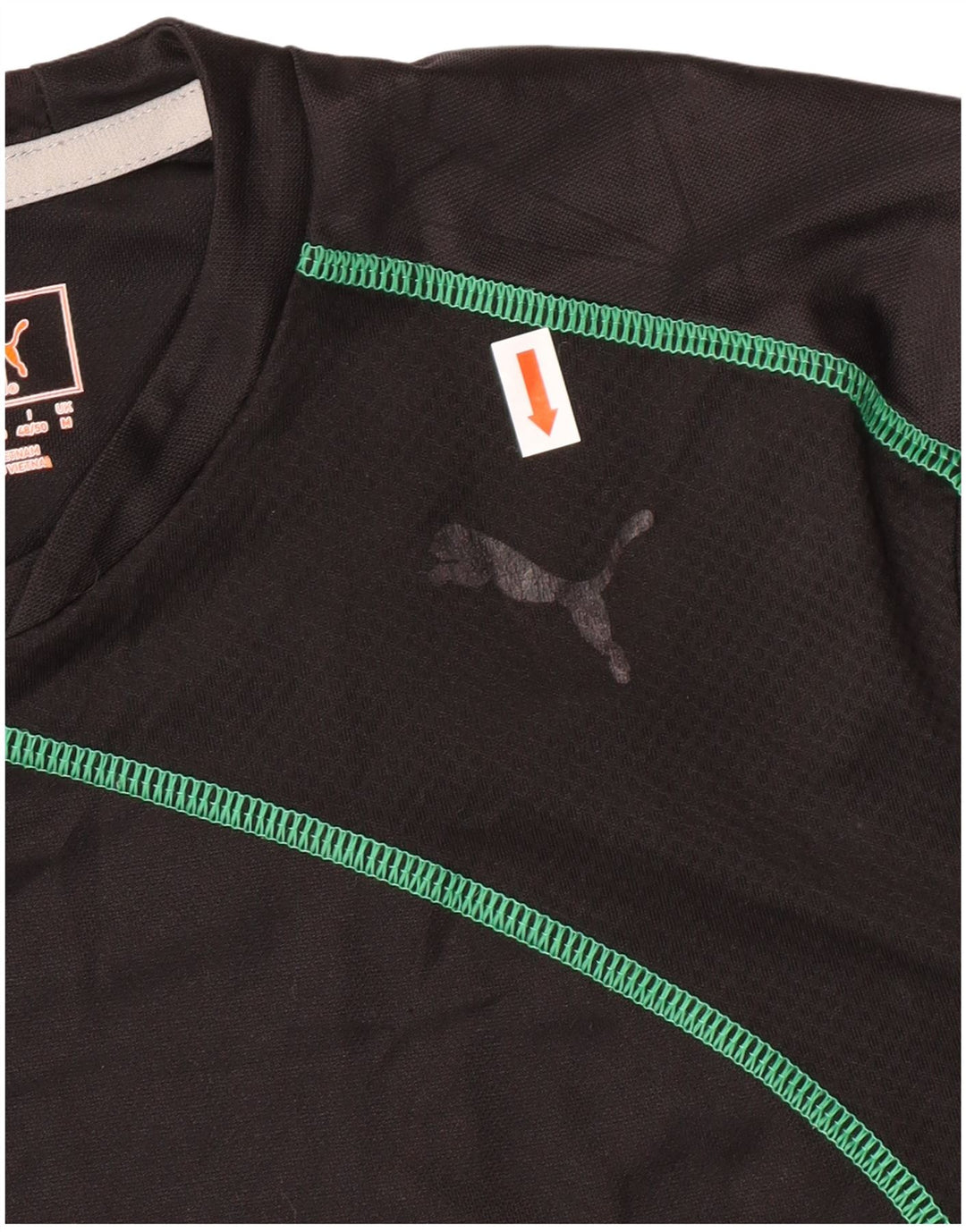 PUMA T-Shirt Homme Noir Moyen Polyester
