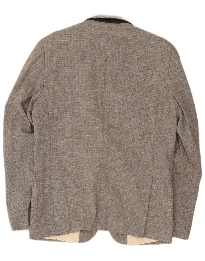 Scotch & Soda Veste Blazer 2 Boutons Homme IT 50 Large Gris