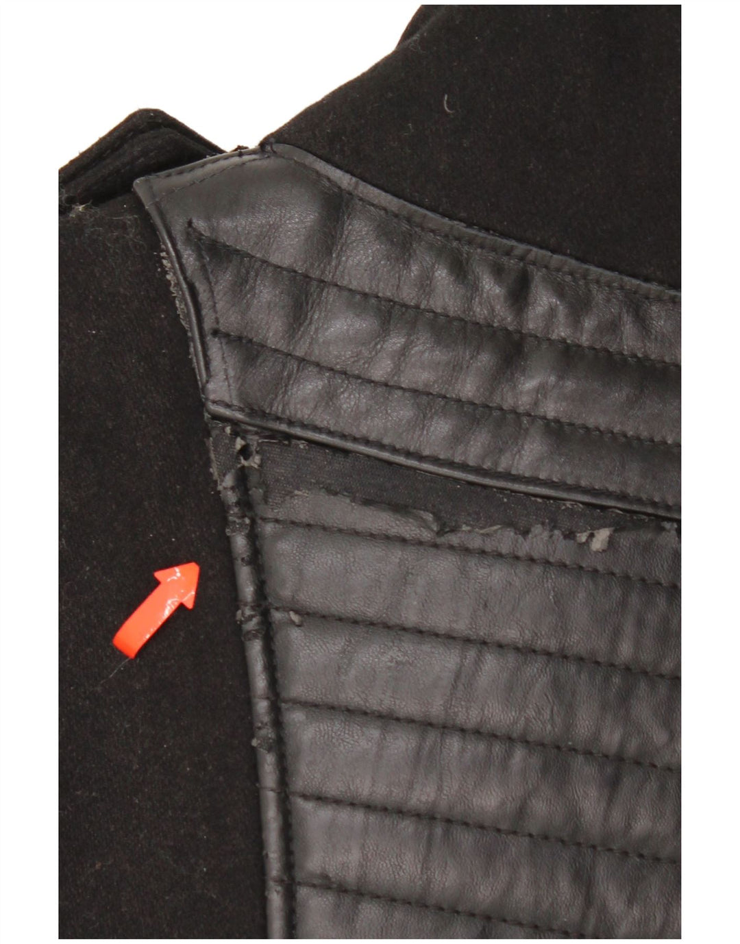 KHUJO Manteau militaire pour homme UK 38 Medium Noir Nylon