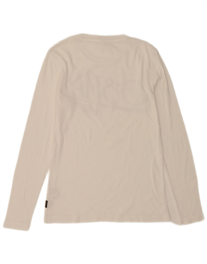 G-Star Haut graphique à manches longues pour hommes en coton blanc moyen