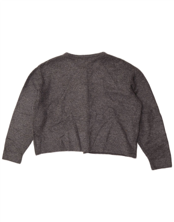 Marks & Spencer Cardigan court surdimensionné pour femme UK 18 XL Gris