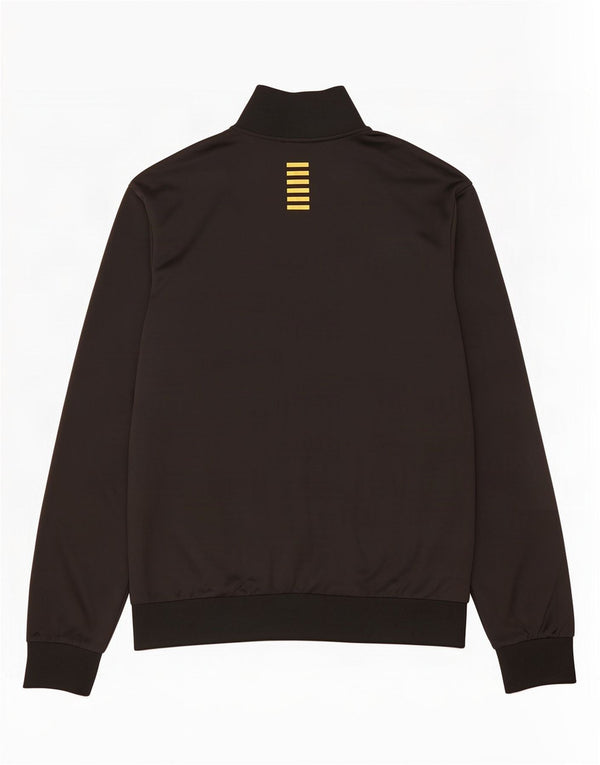 Emporio Armani Hommes Graphique Survêtement Top Veste Petit Noir Polyester