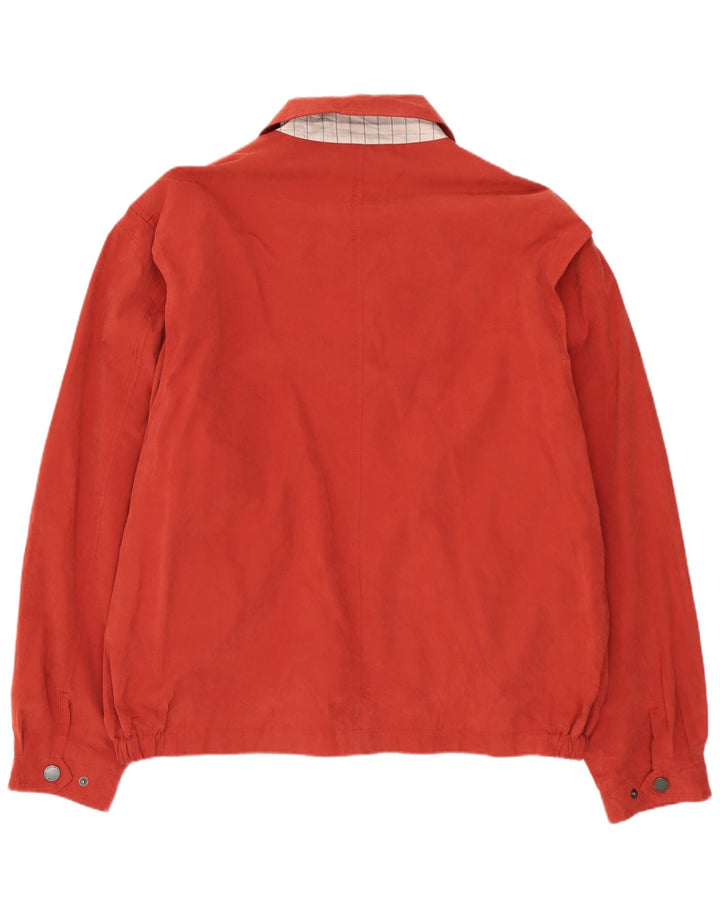 LONDON FOG Veste Bomber Homme UK 42 XL Rouge Polyester