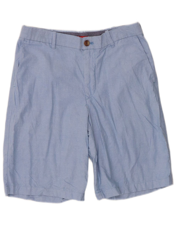 Izod Short Chino Homme W30 Bleu Moyen Coton