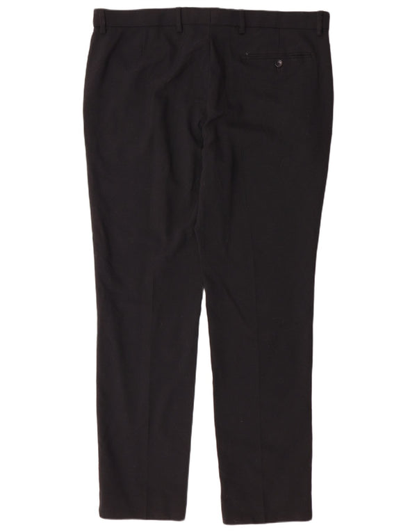 MARKS & SPENCER Pantalon de Costume Slim Homme W38 L31 Noir
