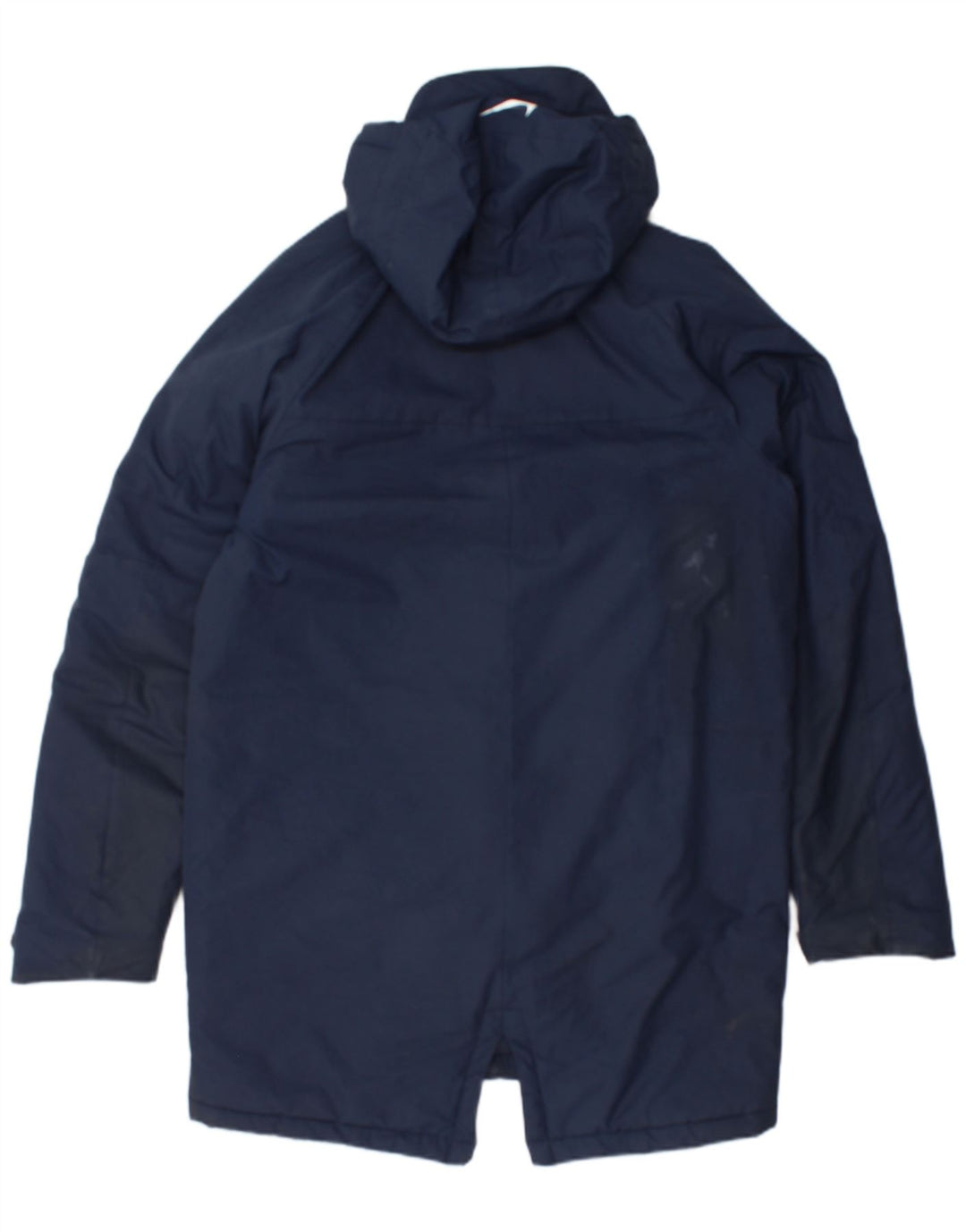 Nike Manteau rembourré à capuche pour homme UK 38 Bleu marine moyen Polyester