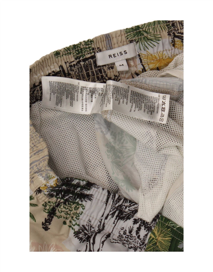 Reiss Short de Bain Graphique Homme Multicolore Moyen Polyester