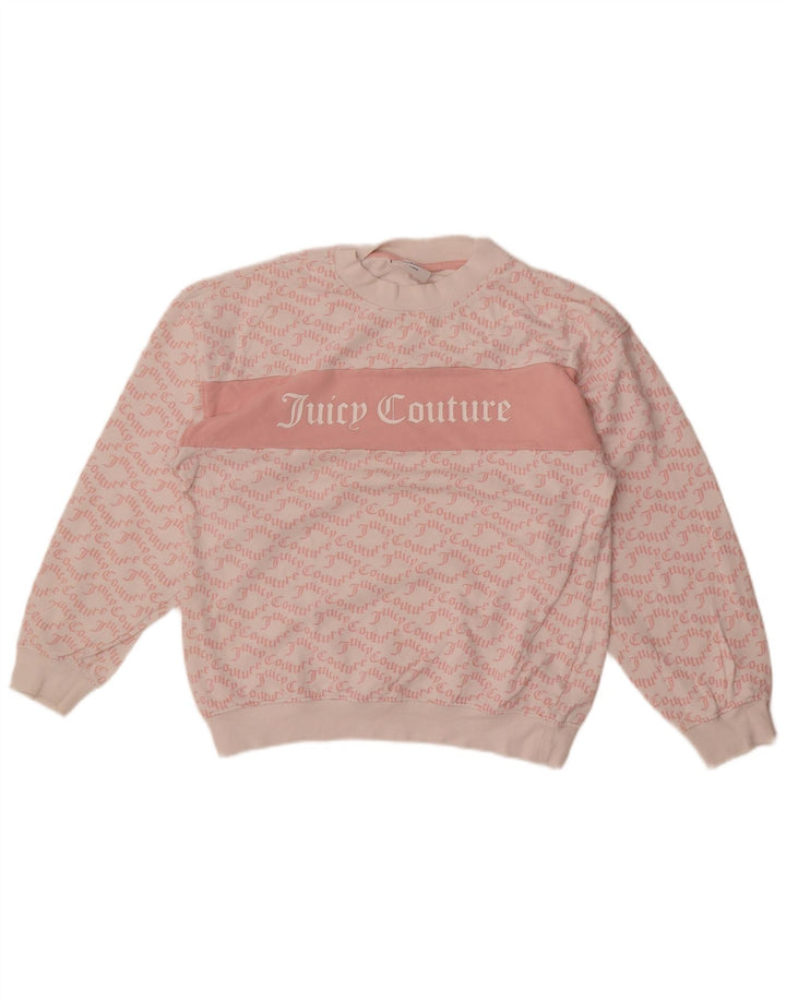 Juicy Couture Sweat-shirt pour femme UK 44 Medium Blanc Colourblock