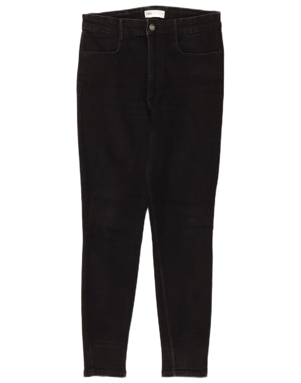 Zara Jean skinny femme EU 42 Large W32 L28 Coton noir