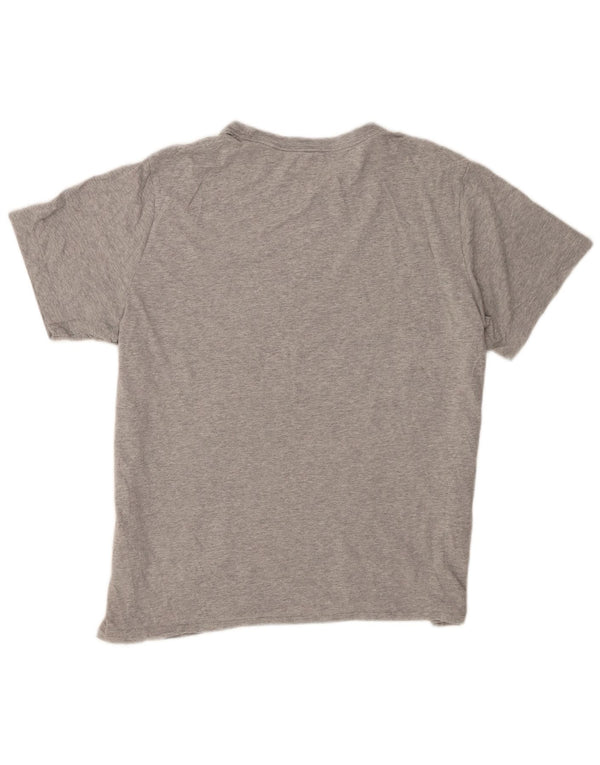 Nike T-Shirt Homme Grand Gris Moucheté Coton
