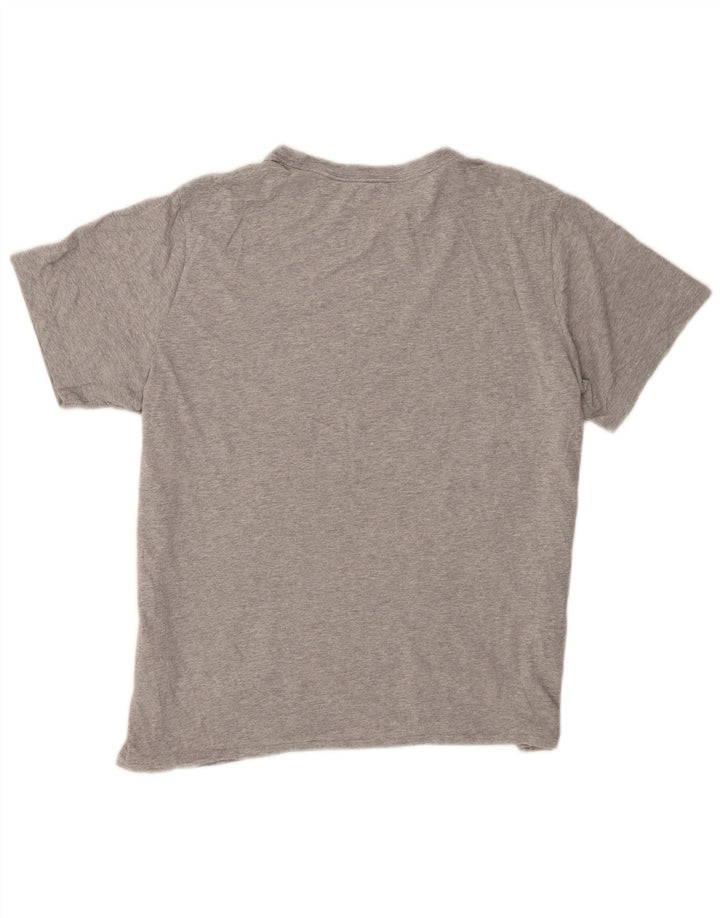 Nike T-Shirt Homme Grand Gris Moucheté Coton