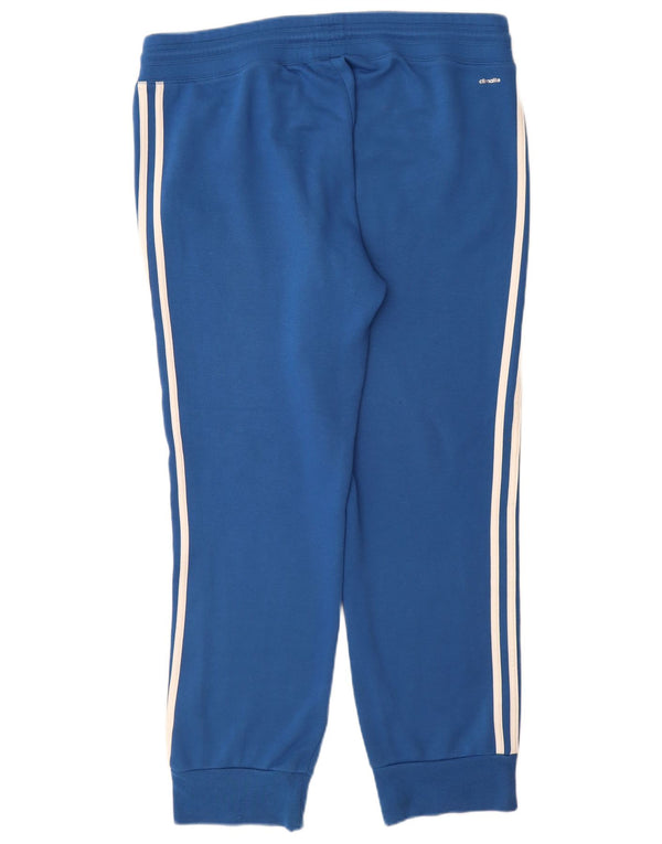 Adidas Pantalon de survêtement Climalite pour femme UK 20/22 XL Bleu