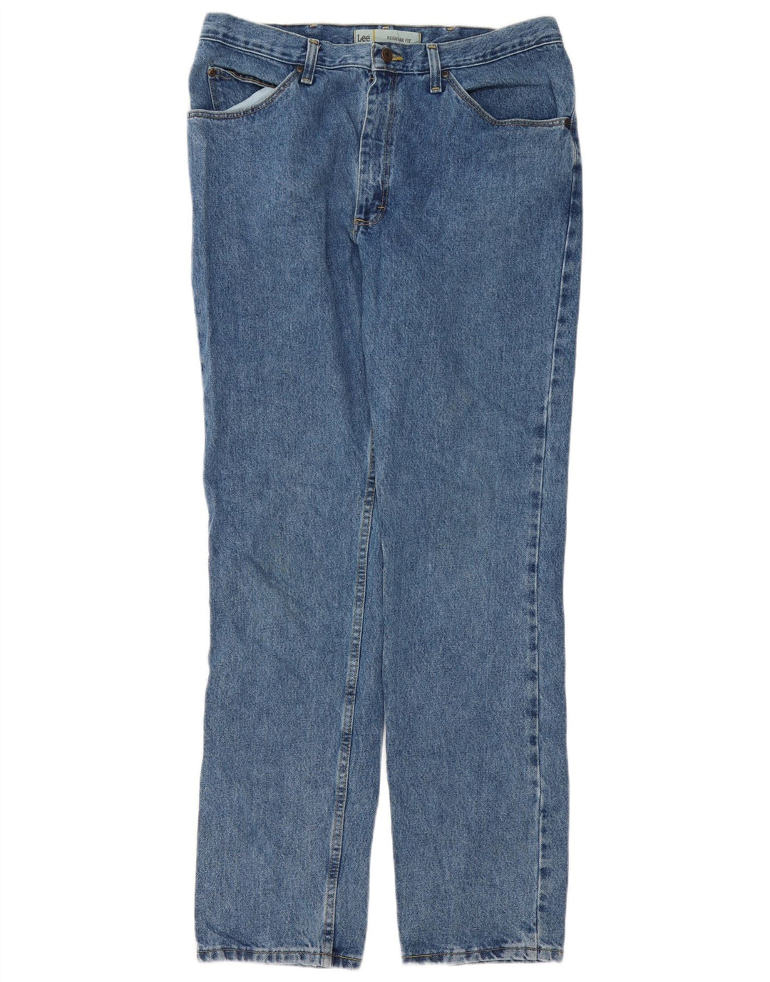Lee Jean droit coupe droite W36 L34 homme bleu coton