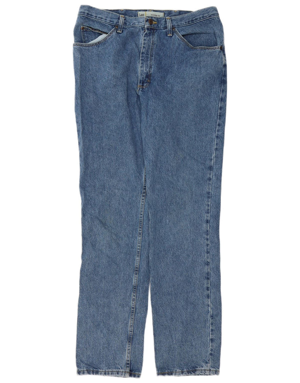Lee Jean droit coupe droite W36 L34 homme bleu coton