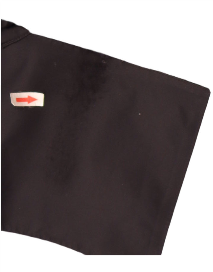 Jack Wolfskin Veste de Pluie Homme UK 36/38 Gris Moyen Colourblock Polyamide
