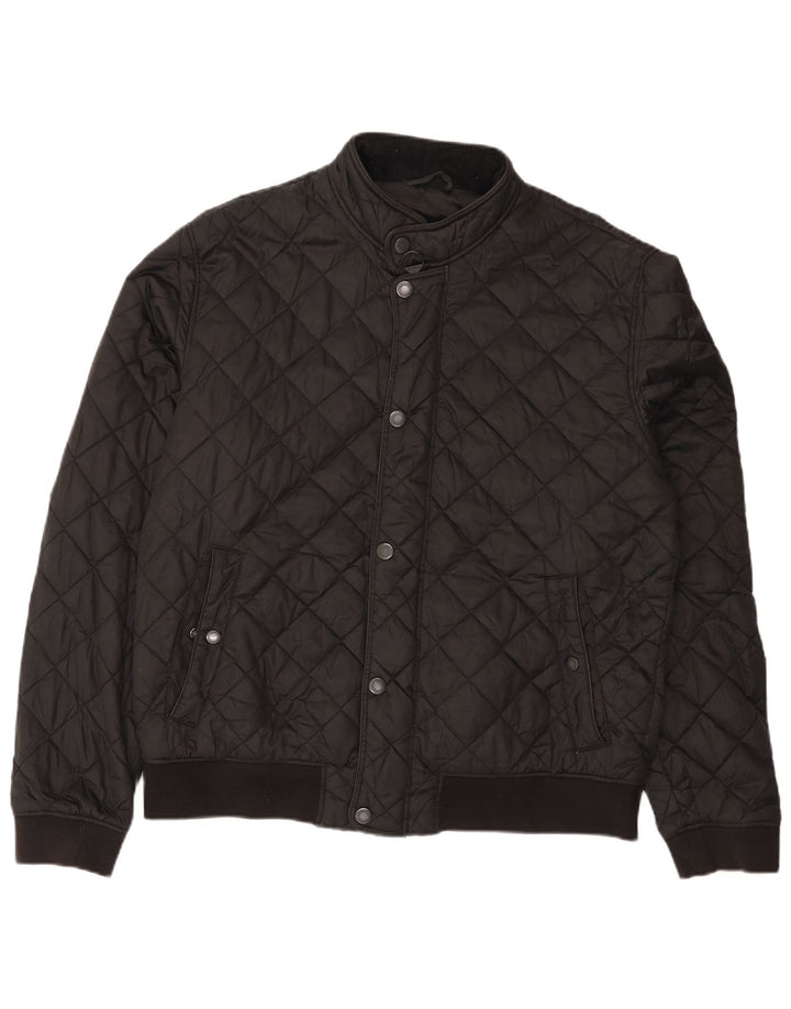 Barbour Veste matelassée pour hommes UK 44 2XL Noir Polyamide