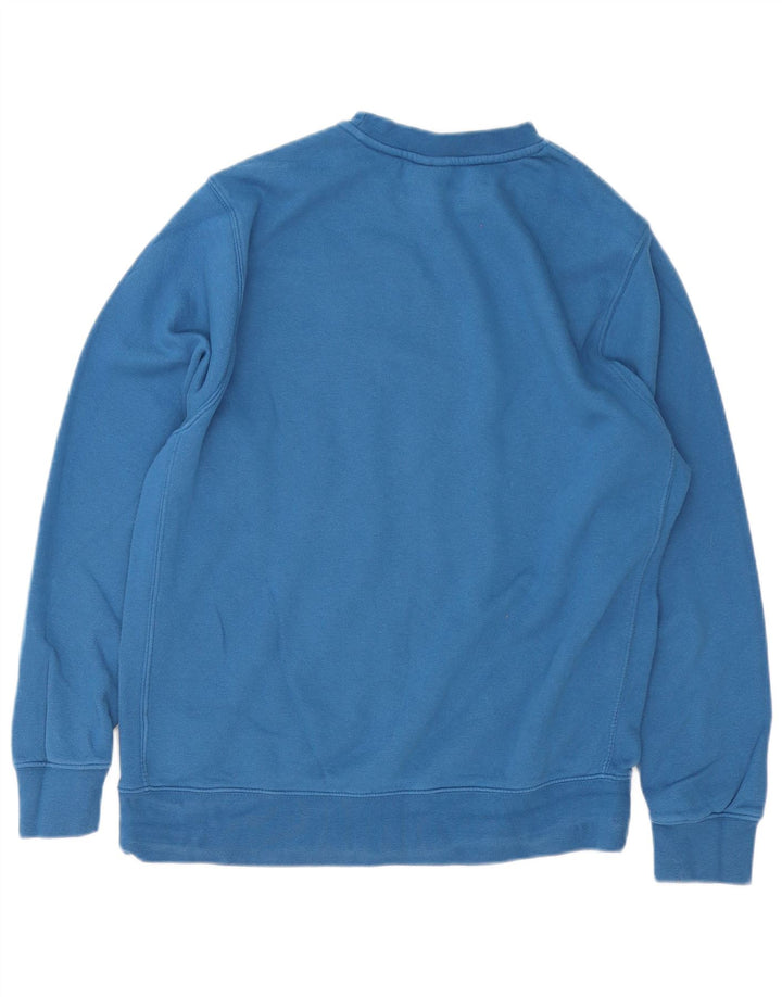 Nike Sweat-shirt pour homme en coton bleu Taille L