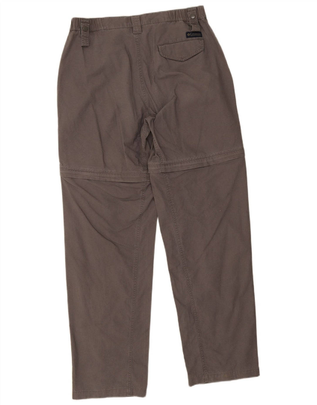 Columbia Pantalon Cargo Droit Homme W32 L34 Gris Coton