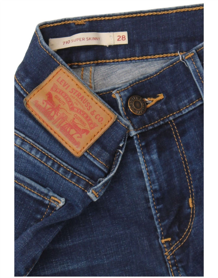 Levi's Jean 710 Super Skinny Femme Bleu Marine W28 L29